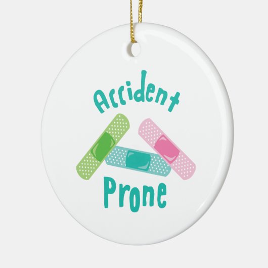 Accidental Prone Keramisch Ornament (Links)