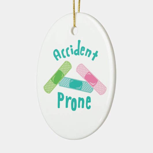 Accidental Prone Keramisch Ornament (Links)