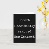 Accidently Removed Nz - Funny Marcus Vr Chat Humor Kaart (Gele Bloem)