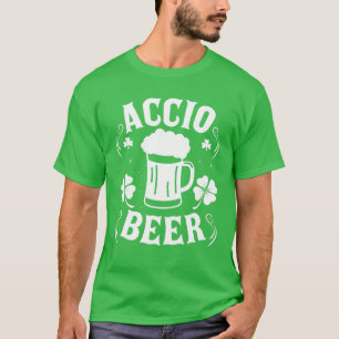 Accio beer Funny St Patrick's Day for Drink bijen T-shirt