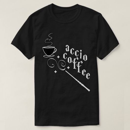 Accio Coffee TShirt (Design voorkant)