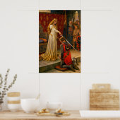 Accolade by Edmund Blair Leighton Poster (Keuken)