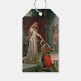 Accolade (door Edmond Blair Leighton) Cadeaulabel