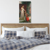 Accolade (door Edmond Blair Leighton) Canvas Afdruk (Insitu (Slaapkamer))