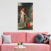 Accolade (door Edmond Blair Leighton) Canvas Afdruk (Insitu (Woonkamer))