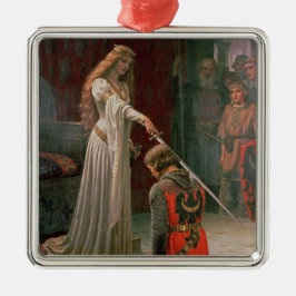 Accolade (door Edmond Blair Leighton) Metalen Ornament