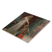 Accolade (door Edmond Blair Leighton) Tegeltje (Zijkant)