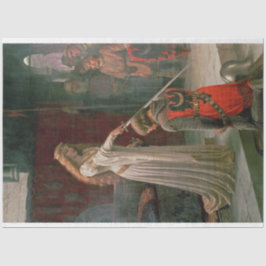 Accolade (door Edmond Blair Leighton) Tissuepapier