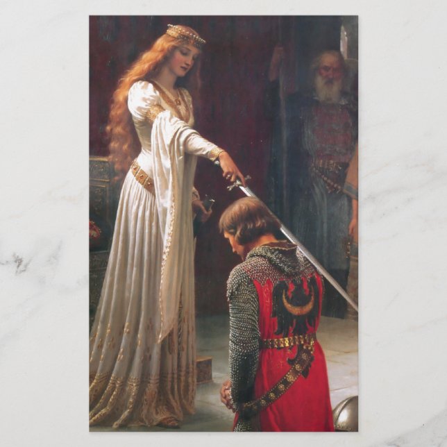Accolade [Edmund Blair Leighton] (Voorkant)