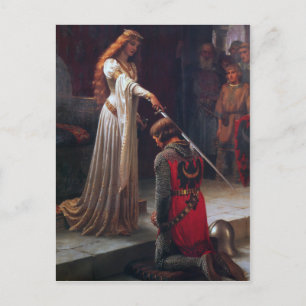 Accolade - Edmund Blair Leighton Briefkaart