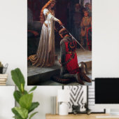 Accolade - Edmund Blair Leighton Poster (Thuiskantoor)