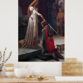 Accolade - Edmund Blair Leighton Poster (Keuken)