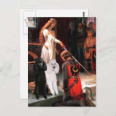 Accolade - Poedel (2 standaard) Briefkaart (Voorkant / Achterkant)