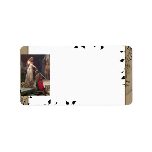 Accolade-The Knight Etiket (Voorkant)