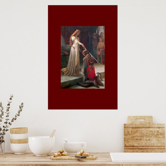 Accolade-The Knight Poster (Keuken)