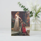 Accolade van Edmund Blair Leighton Briefkaart (Staand voorkant)