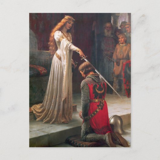 Accolade van Edmund Blair Leighton Briefkaart (Voorkant)