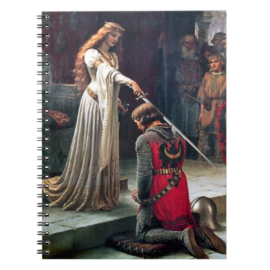Accolade van Edmund Blair Leighton Notitieboek (Voorkant)