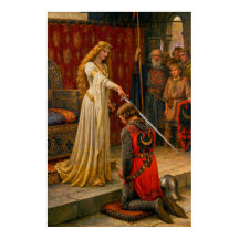 Accolade van Edmund Blair Leighton