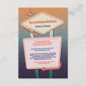 Accommodatie Bruiloft Las Vegas Casino Informatiekaartje