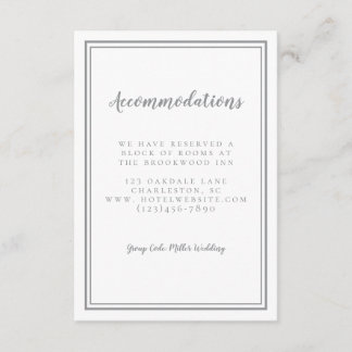 Accommodatie Eenvoudige Grijze Enclosure Detail Br Informatiekaartje