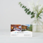 Accommodatie, Hotel & Resort Visitekaartje Informatiekaartje (Staand voorkant)