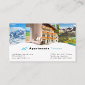 Accommodatie, Hotel & Resort Visitekaartje Informatiekaartje (Voorkant)