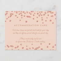 Accommodatie Roos Gold Glitter Confetti Blush