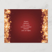 Accommodatie Sparkling Lights Gold Red Informatiekaartje (Achterkant)