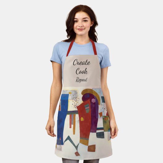 Accompanied Contrast, Kandinsky Schort (Gedragen)