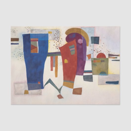 Accompanied Contrast, Kandinsky Tissuepapier (Voorkant)