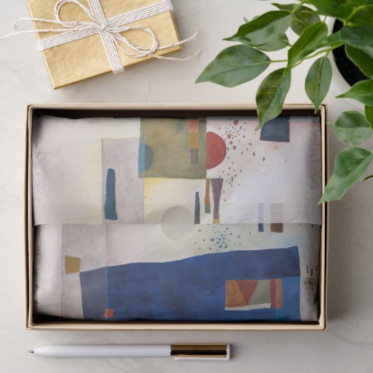 Accompanied Contrast, Kandinsky Tissuepapier (Geschenk)