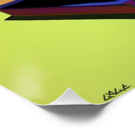 Accomplice to Cosmic Creation Perfect Poster (Hoek)