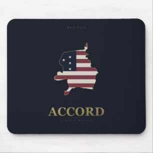 Accord New York Amerikaanse Silhouette Muismat