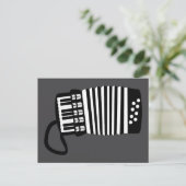 Accordeon Briefkaart (Staand voorkant)