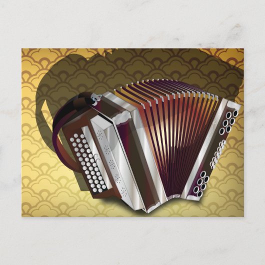 Accordeon Briefkaart (Voorkant)