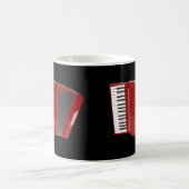 Accordeon: de rode accordeon koffiemok (Center)