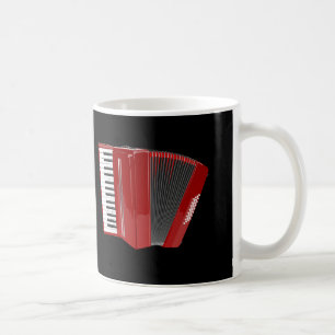 Accordeon: de rode accordeon koffiemok