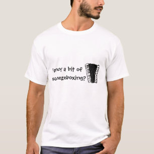 accordeon, Fancy een beetje, knijpend? T-shirt