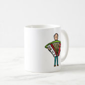 Accordeon Koffiemok (Voorkant rechts)