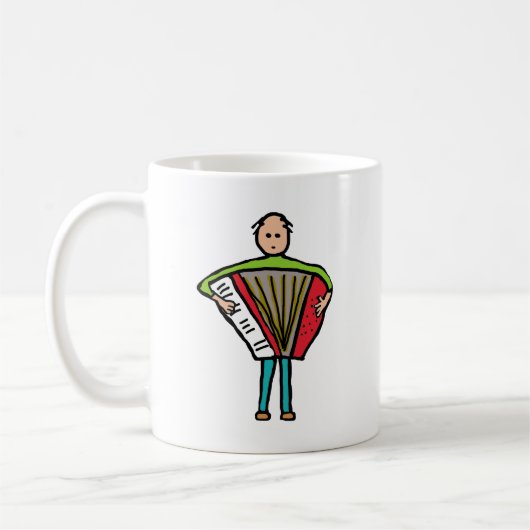 Accordeon Koffiemok (Links)