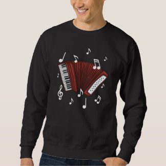 Accordeon Music Note Design for Music Accordionist Trui