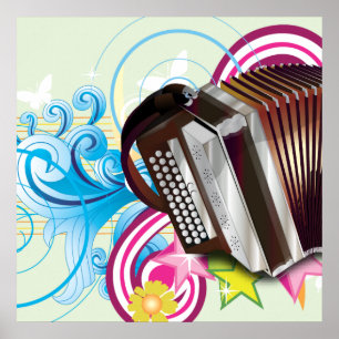 Accordeon Poster