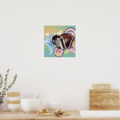 Accordeon Poster (Keuken)