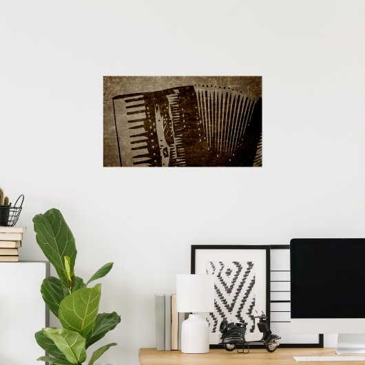  accordeon poster (Thuiskantoor)