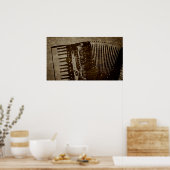  accordeon poster (Keuken)