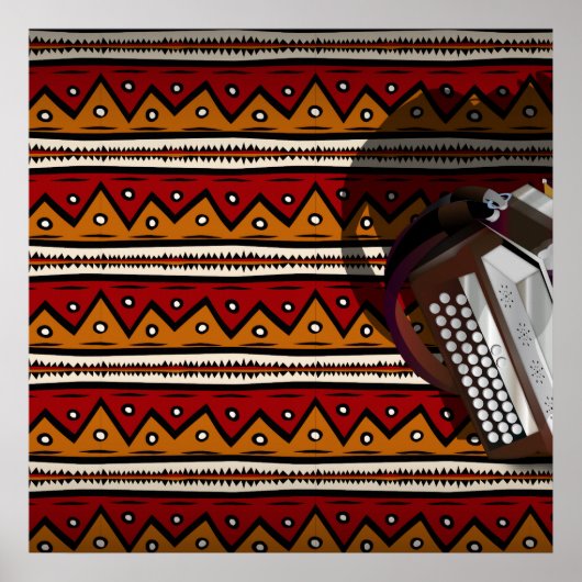 Accordeon Poster (Voorkant)