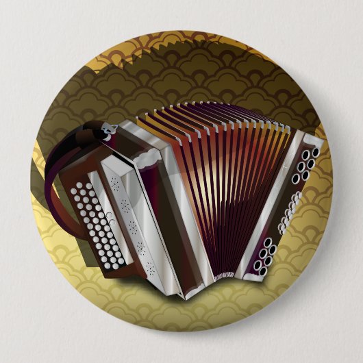 Accordeon Ronde Button 4,0 Cm (Voorkant)