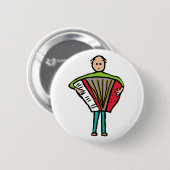 Accordeon Ronde Button 5,7 Cm (Voorkant /achterkant)