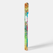 ACCORDEON SPELER IN DE NACHT WATERVERF MONOGRAM Case-Mate iPhone CASE (Achterkant / Rechts)